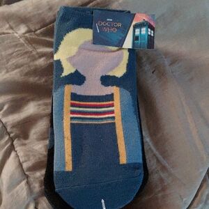 Doctor Who-BBC: Themed 5pack Socks Unisex Multiple Colors OS NWT